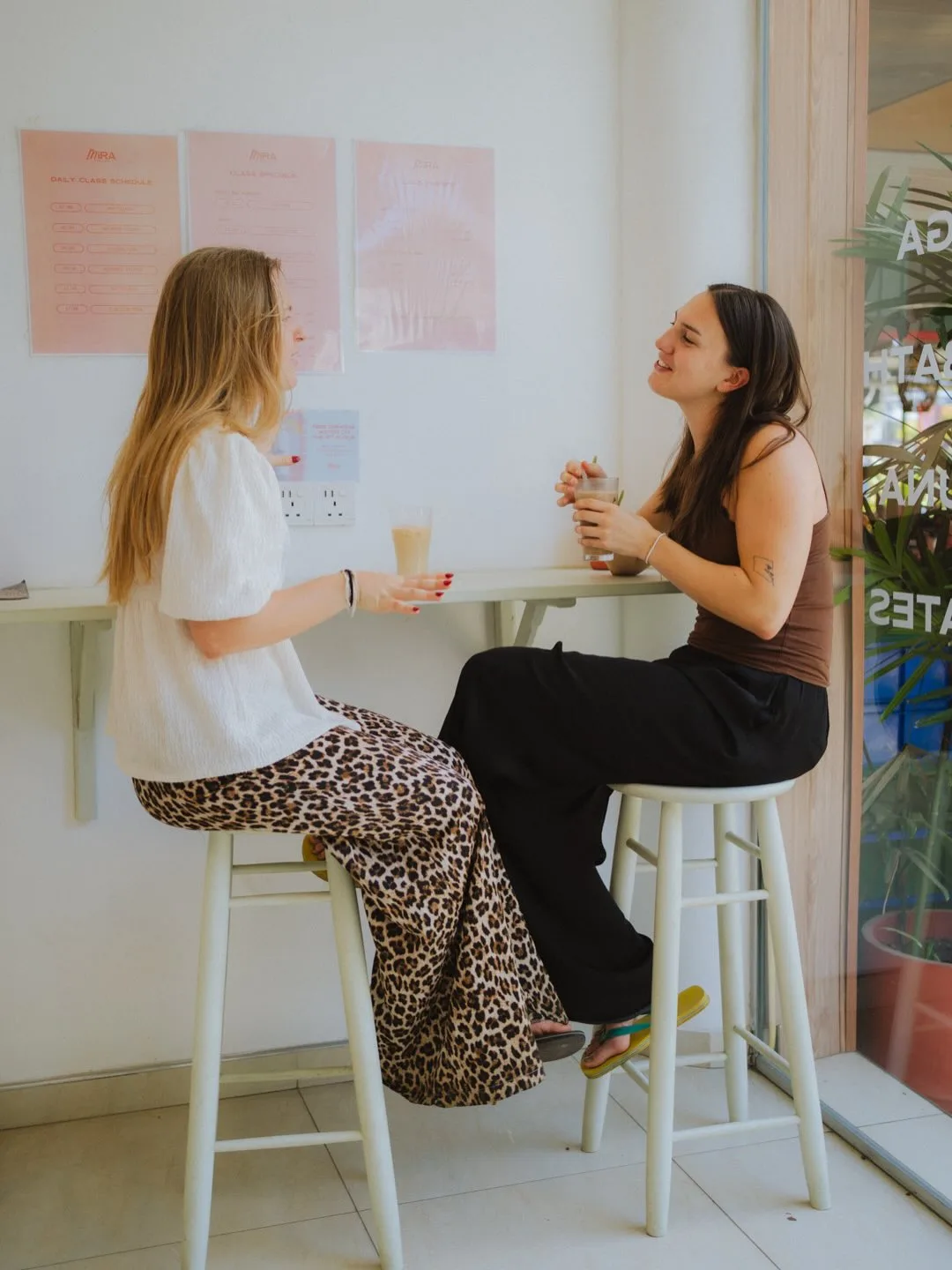 Specialty coffee at MiRA Mirissa café